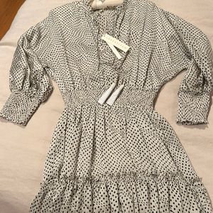 Polkadot ruffle dress by Lovestitch